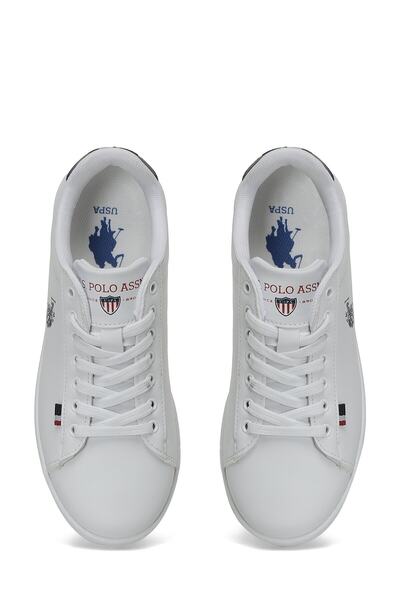 U.S. Polo Assn. U.s. Polo Assn. Beyaz Lacivert Unisex Sneaker Franco Gsn 3pr