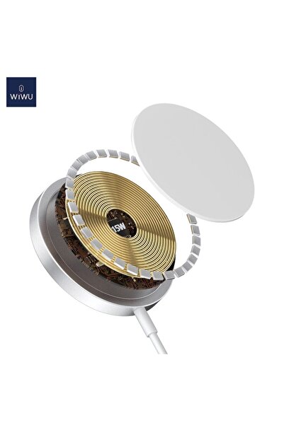 Kilifplus Iphone 11 12 13 14 Pro Promax Uyumlu Magsafe Şarj Cihazı 15w Pd 20w Hızlı Magnetic Charger Wiwu