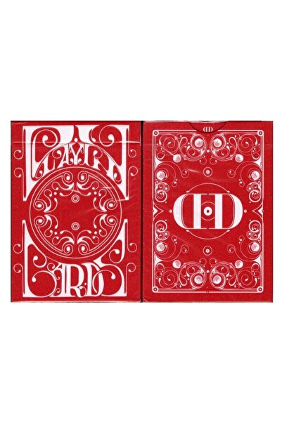 OyuncaklarÜlkesi Bicycle Smoke & Mirrors Red v8 Game Card Limited Edition Col...
