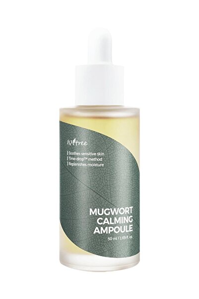 Isntree Mugwort Calming Ampoule 50 ml (CİLT BARİYERİ VE CİLT DOKUSU BAKIMI SAĞLAYAN YATIŞTIRICI SERUM)