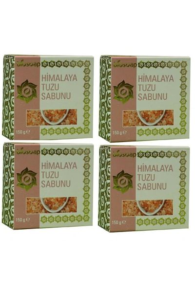 Biotama Natural Himalayan Salt Soap 4 X 150 Gr. (the Sales Price Is for 4 Pieces.)