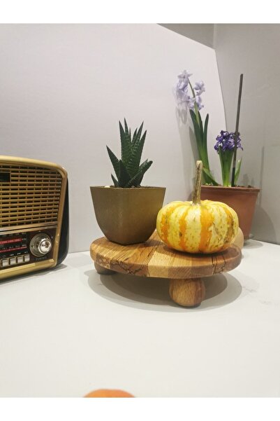 ayrawood 20 سم 3 أرجل تقديم تقديم تقديم كرة خشبية عالية الجودة