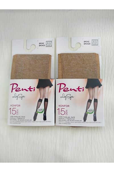 Penti Thick Sole Comfort Knee-Length Trousers Socks 2-Piece