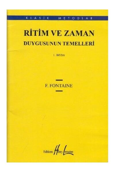 Portemem Yayınları Ritim Ve Zaman Duygusunun Temelleri 1 F Fontaine