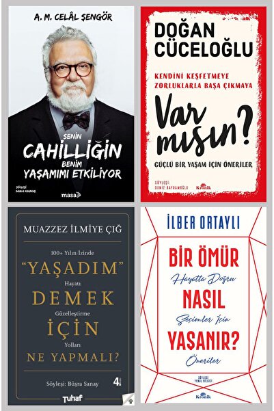 Kronik Kitap Muhteşem Söyleşi Kitapları Seti (Celal Şengör-İlber Ortaylı-Doğa...