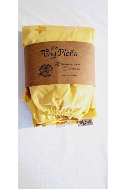 tiny plans Lastikli Bebek Çarşaf Yastık Kılıfı Takımı 70x130 cm