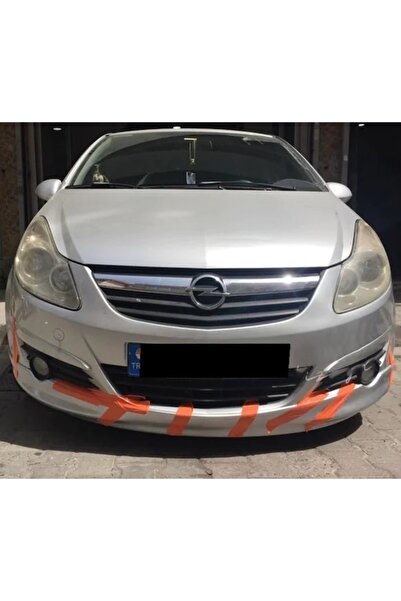 MKG Otomotiv Opel Corsa D Ön Ek Makyajsız Kasa 2006 2007 2008 2009 2010 2011 Uyumlu Siyah Plastik Ön Karlık