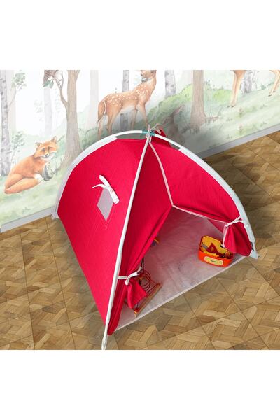 miniks Pamuklu Sağlıklı Çocuk Oyun Çadırı Ve Evi