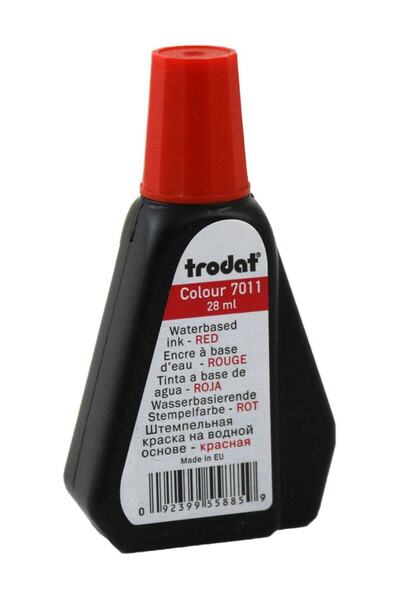 KARADENİZ DİJİTAL تريدات 7011 حبر أحمر استامبا 28 مل