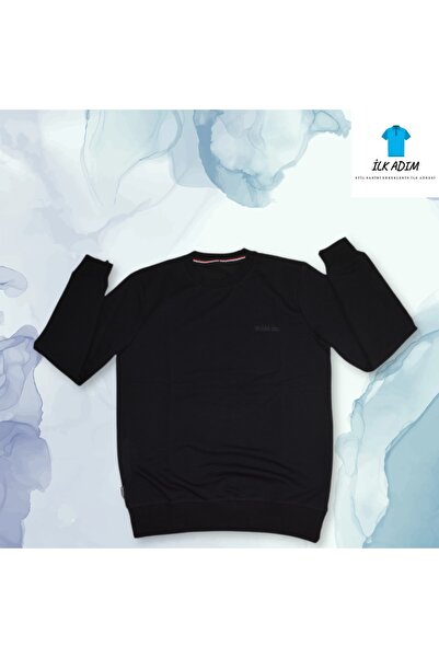 Wolddi.Das erkek lacivert sweatshirt