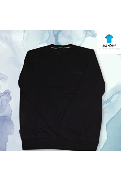 Wolddi.Das erkek lacivert sweatshirt