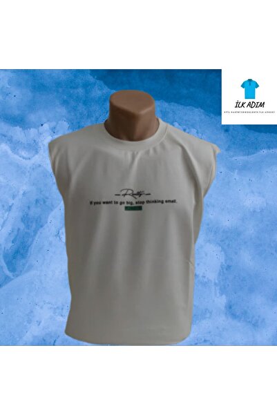 erkek beyaz sweatshirt