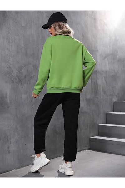 Keywest Γυναικεία φόρμα φόρμας California West Coast με 3 νήματα Crew Neck