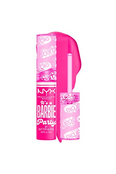 NYX Professional Makeup Barbie Butter Gloss Dudak Parlatıcısı It's a Barbie P...