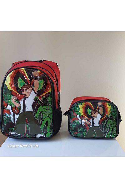 BULUT Primary School Bag Benten Figured Lunch Box Set Boy's School Bag