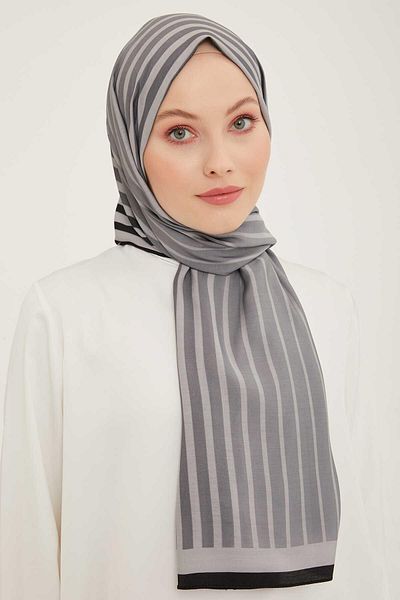 Armine Trend Line Pattern Modal Shawl 5746-01