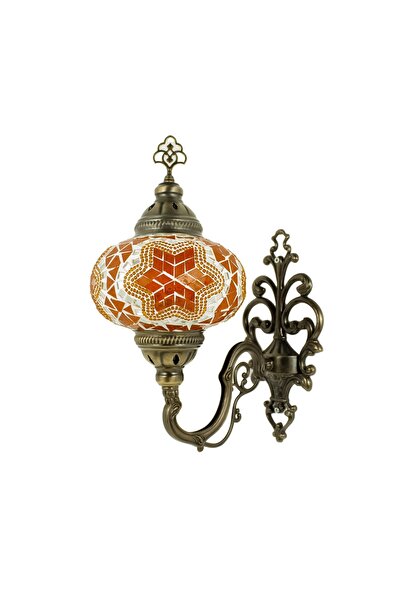 Genel Markalar Dekoratif El Yapımı Hediyelik Mozaik Duvar Lambası Osmanlı