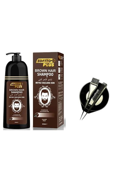 Softto Plus Brown Hair 350 ml + Paint Container