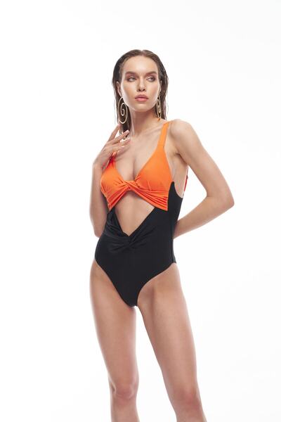 lanila beachwear Alessa One Pıece Orange