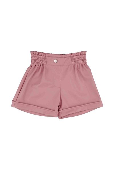 best kids Girl's Powder Elastic Waist Shorts