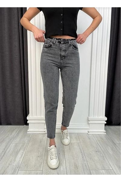 BROSERER Maddo Smoked Mom Jean Women's Boyfriend High Waist Power Lycra Collector