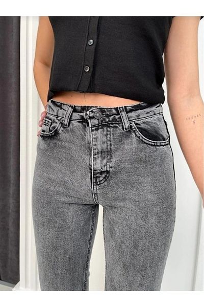 BROSERER Maddo Smoked Mom Jean Women's Boyfriend High Waist Power Lycra Collector