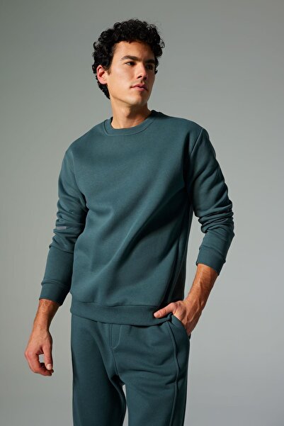 DeFacto DeFactoFit Standard Fit Crew Neck Sweatshirt