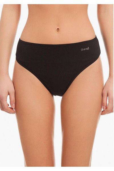 Kom Plain Koton Modal Women's Panties Basic Slip New Season (2 Pieces Economical Pack)