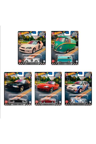 HOT WHEELS Premium Boulevard 2023 5'li Set Model Arabalar