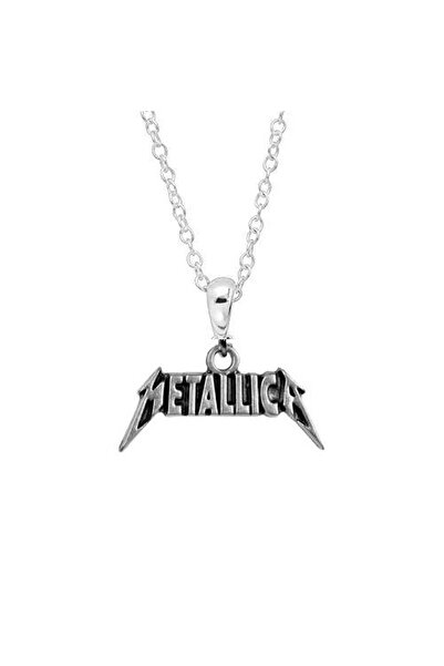 Herşey Nota Metallica Müzik Grubu Unisex Kolye