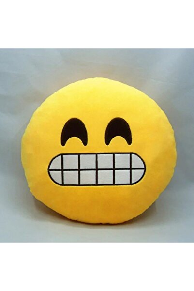Ebru'sss Emoji Yastık - Sırıtan Emoji Yastık