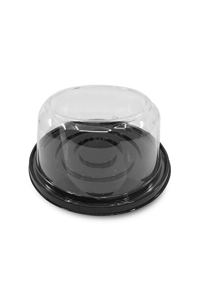 Özge Plastik Pasta Turta Kabı Kapağı 17,5x10 Cm - 20'li