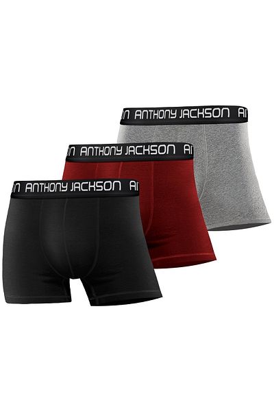 ANTHONY JACKSON Lycra 3-Piece Box Premium Ανδρικό Boxer Sandro