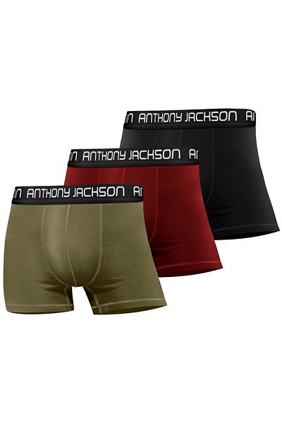 ANTHONY JACKSON Lycra 3 Pack Boxer Premium Ανδρικά Όσκαρ