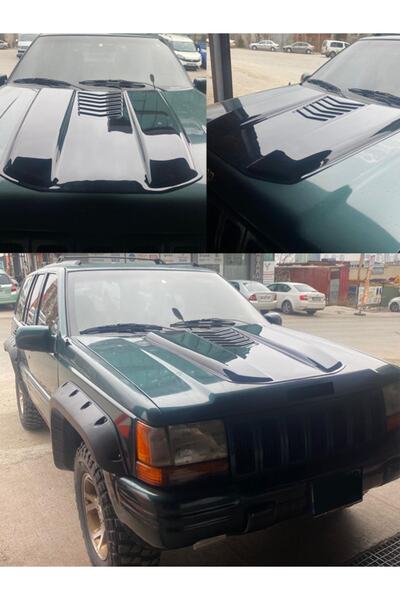 TEK OFFROAD GARAGE CHEROKE ESKİ KASA KAPUT KAPLAMA SCOOP KAMPANYA ABS PLASTİK