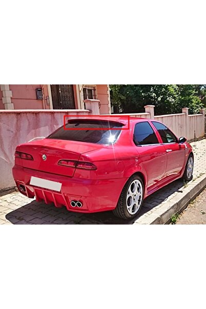 Genel Markalar Alfa Romeo 156 uyumlu  Cam Üstü Spoiler Boyasız