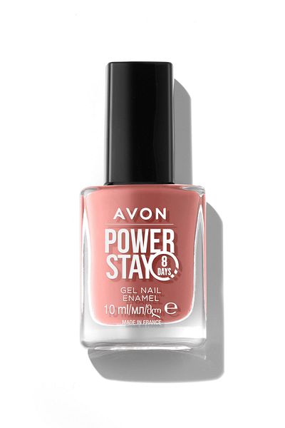 AVON Power Stay Gel - 10 ML Capacity Nail Polish Can't Quit Cafe