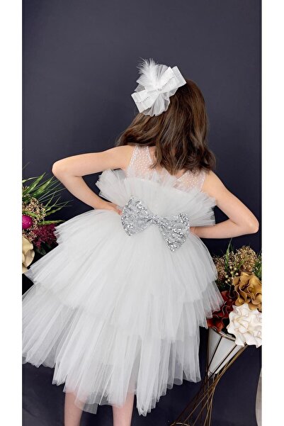 renkli diyar GIRL'S PUL SEQUINED FLUFFY SKIRT TUTUED GOWN DRESS BIRTHDAY PARTY GRADMATION PRIMARY CREW