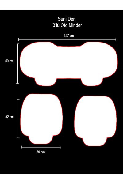 Generic Brand Chevrolet Corvette C7 2014 and Post Front and Rear Set Seat Cushion Black Leather Red Stitched