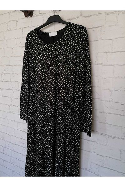 anne moda ankara Φόρεμα Viscose Lycra Plus Size