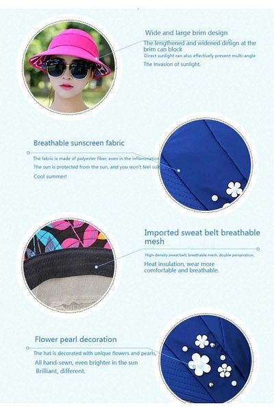BTL STORE - Protector UV pentru pălărie de mare