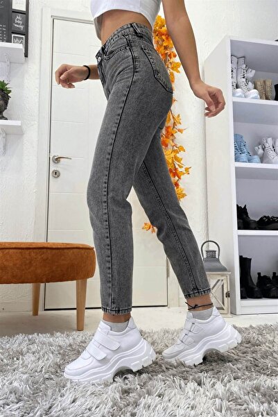 BROSERER Visok struk Dimljeni dečko Mom farmerke s - Chirs Jeans