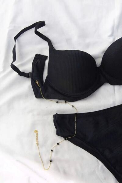 Donna Liberta Γυναικείο Σετ σουτιέν με μοτίβο Dameon Aria Wicking 625 Twisted Pattern Supportive Bra Set