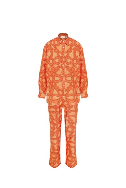 Mozto Berta Oversize Gömlek Pantolon Takım