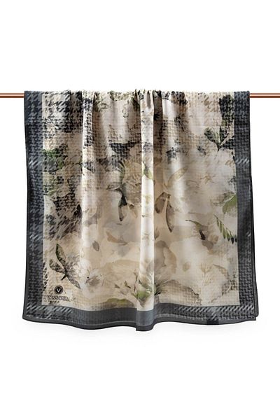 Vissona Γυναικείο πέτρινο σάλι πολυτελείας Medina Silk Color