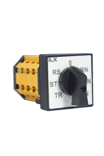 İLX iL-XP4-F07-010| 7 PHASE 10 AMPER 7X10A VOLTMETER COMMUTATOR PAKO SWITCH