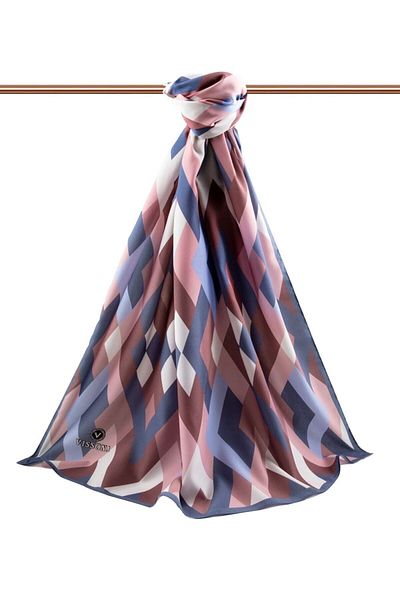 Vissona Γυναικεία πούδρα πολυτελείας Medine Silk Shawl - Indigo