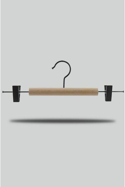 NYN Wooden Trouser Hangers 6 Pieces