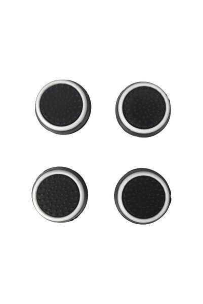 Konsol İstasyonu Ps4/Ps5/Xbox Analog Koruyucu Pad Siyah Beyaz 4lü Paket - GP5-21