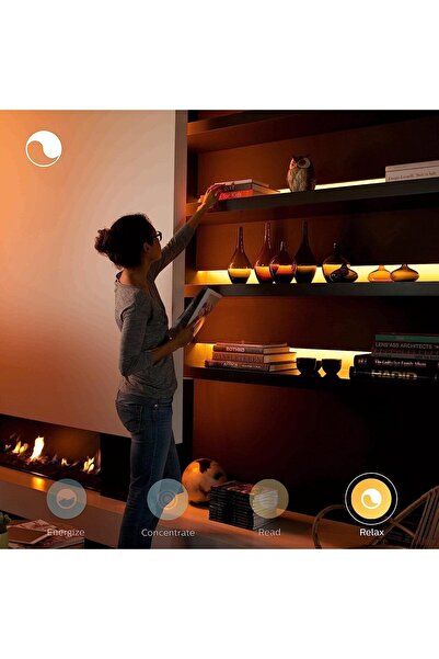 Philips Hue Akıllı Led Şerit, 1 Metre, V4 Bluetooth Özellikli, Ekleme/uzatma Şeridi
